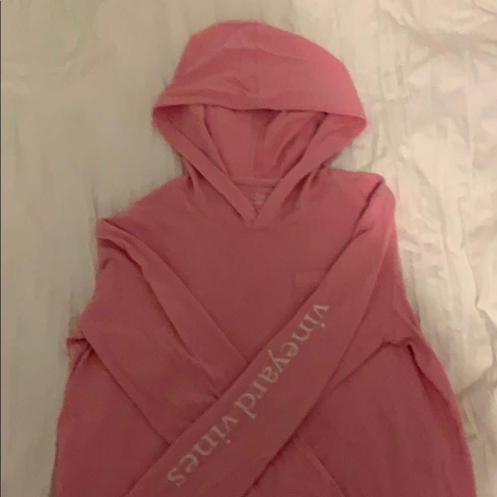 light pink kids hoodie tee